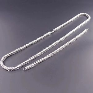 Miami Tennis Necklace & Bracelet Set